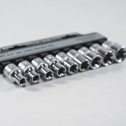 Sada hlavic TRX 1/2”, 9 dílů