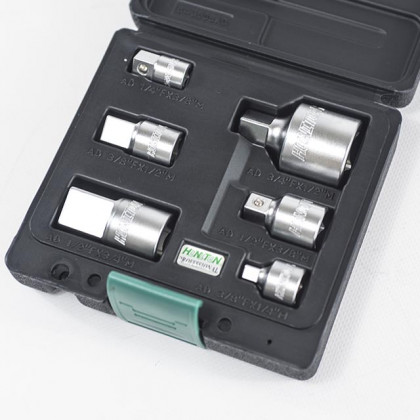 Sada redukcí 1/4"-3/8"-1/2"-3/4" 6 dílů