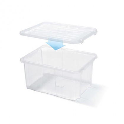 Box plastový s víkem Cargobox | 600x400x265 mm