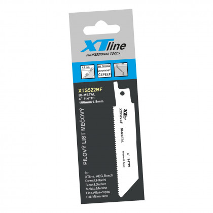 Pilové plátky mečové Bimetal | 100x19x0,9 mm, 14 Tpi (1bal/5ks)