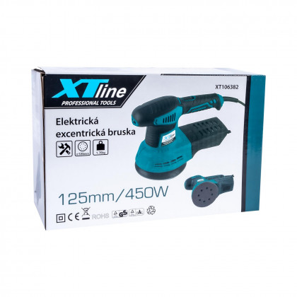 Excentrická bruska 450 W, 125 mm