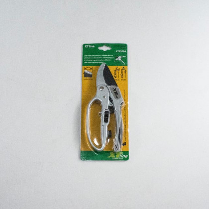 Nůžky zahradnické kovové s rohatkou + čistící polštářek | SK5, 205 mm