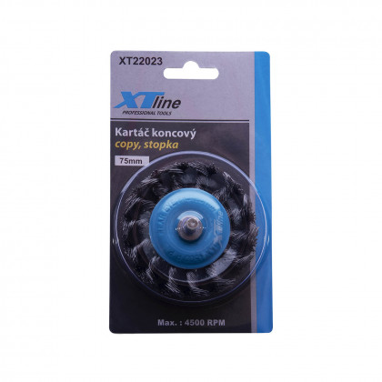 Kartáč radiální copy, válcová stopka | 75 mm