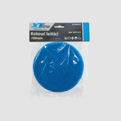 Kotouč leštící pěnový pro leštící brusku | modrý (měkký) 150 mm
