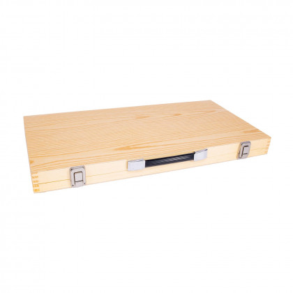 Sada struhů s dřevěnou rukojetí 6 dílů | dřevěný box
