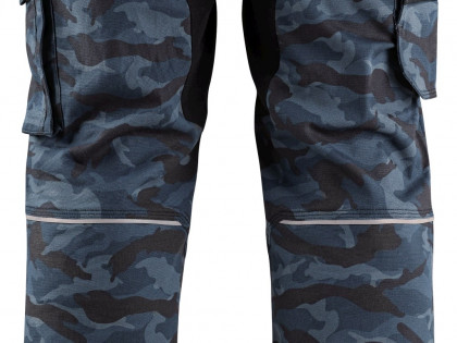 Kalhoty CXS STRETCH, pánské, maskáčové modré, vel. 64