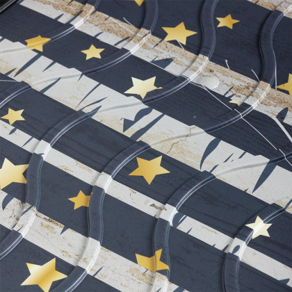 Plastový odkapávač na boty FLOMA Star & Birch - 38 x 75 x 2,1 cm