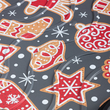 Plastový odkapávač na boty FLOMA Cookie Mania - 38 x 75 x 2,1 cm