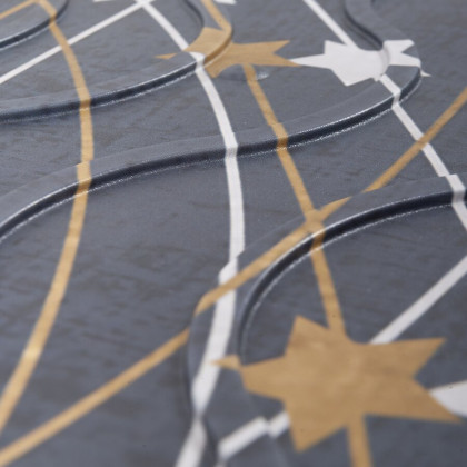 Plastový odkapávač na boty FLOMA Constellation - 38 x 75 x 2,1 cm