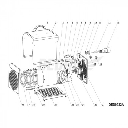Relé SOKE JQX-76F-TU-2A 400V