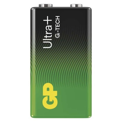 Alkalická baterie GP Ultra Plus 9V (6LF22)