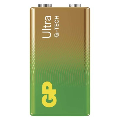 GP alkalická baterie ULTRA 9V (6LR61) 1PP