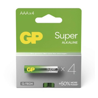 Alkalická baterie GP Super AAA (LR03)