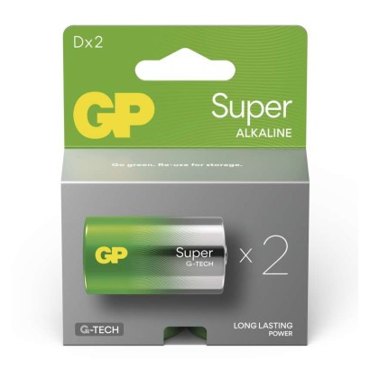 Alkalická baterie GP Super D (LR20)