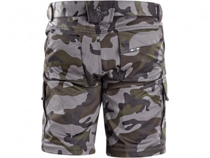 Kalhoty CXS CAMO, pánské, maskáčové, s odepínacími nohavicemi