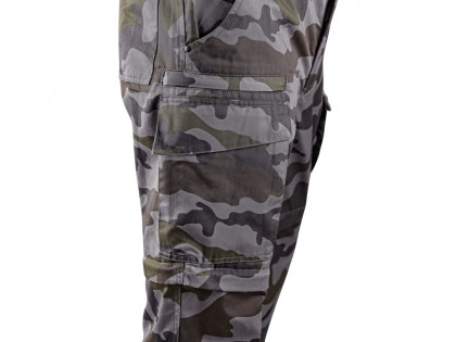 Kalhoty CXS CAMO, pánské, maskáčové, s odepínacími nohavicemi