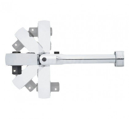 Ráčna přepínací kloubová výsuvná VIGOR V6612N