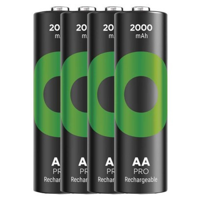 Nabíječka baterií GP Pro P461 + 4× AA ReCyko Pro + DOCK