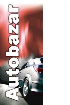 Vlajka fotoline Autobazar červená