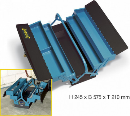 Kovová basa (box) na nářadí 190L - HA007462