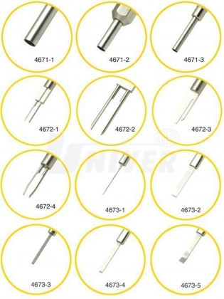 Sada pro rozpojování/vypichování konektorů 4670-1/12