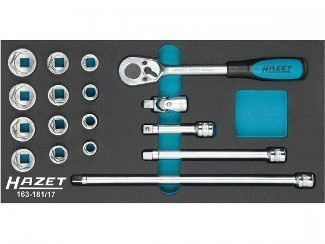 Sada nástrčných klíčů 163-181/17
