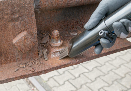 Pneumatický jehlový oklepávač (odrezovač) 9035-5 HAZET - HA132355