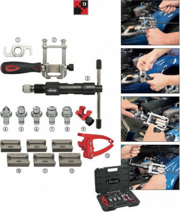 Sada lemovačky, 13 dílná VIGOR V1728