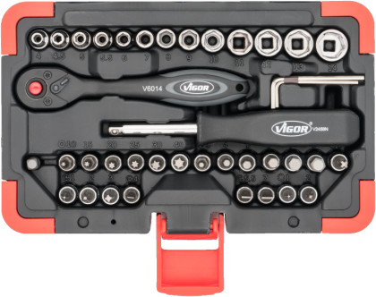Gola sada 1/4”, 46 dílná - V2414N
