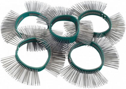 Kartáčový pás široký 11 mm, jemný, rovné hroty 5 ks, 9033-6-05/5 - HA160204