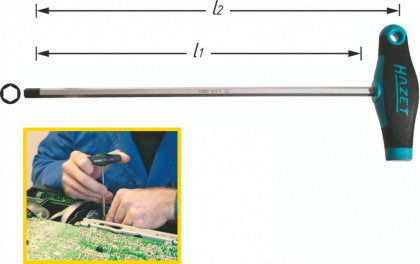 Šroubovák "T" šestihran 828-5 - HA034222