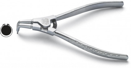 Vnější zahnuté kleště na pojistné kroužky 310 mm (1846D-4) - HA006984