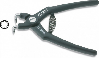 Vnitřní zahnuté kleště na pojistné kroužky 133 mm (1845D-12) - HA048762