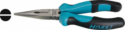 Rovné půlkulaté kleště 165 mm Hazet DIN 5745 - HA144754 (1841MA-22)