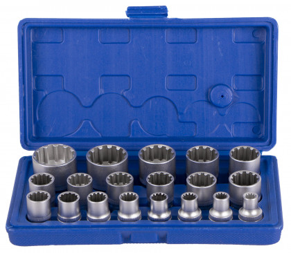 Nástrčné klíče dvanáctihranné 1/2", 8 - 32 mm - G13546