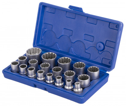 Nástrčné klíče dvanáctihranné 1/2", 8 - 32 mm - G13546