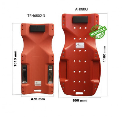 Montážní lehátko XXL s odkládacím prostorem