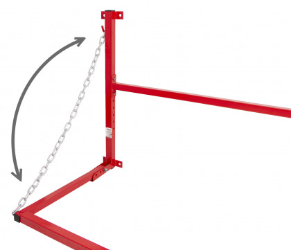 Držák na pneumatiky sklopný - ZS28503