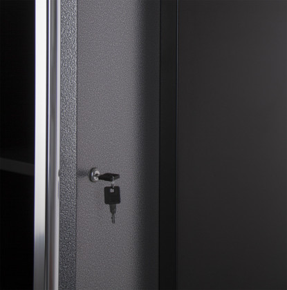 Celokovová dílenská skříňka PROFI dvoukřídlá 680x458x910 mm - TGC1300