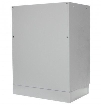 Celokovová dílenská skříňka PROFI BLUE dvoukřídlá 680x458x910 mm - MTGC1300