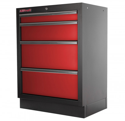 Celokovová skříňka se 4-mi šuplíky PROFI - RTGC1304