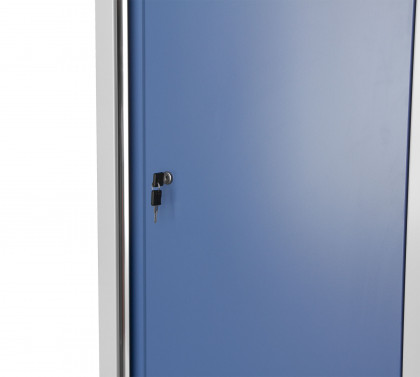 Celokovová dílenská skříň PROFI BLUE 600x458x2000 mm - MTGB1324