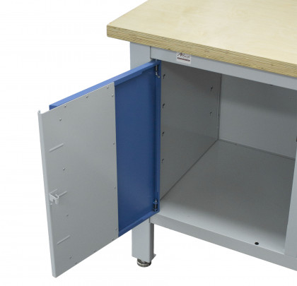 Pracovní stůl se třemi zásuvkami a skříňkou - TSK5413-L