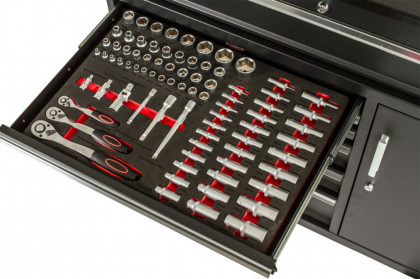 Uzamykatelná kovová skříňka na nářadí - TBR9407-X