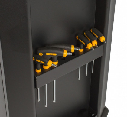 Uzamykatelná kovová skříňka na nářadí - TBR9407-X