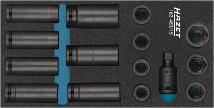 Sada nástrčných kalených hlavic 163-463/15 - HA205066