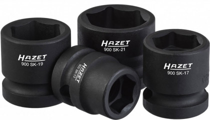 Sada nástrčných klíčů pro rázový utahovák 1/2" Hazet - 900 SK/4 (HA201785)