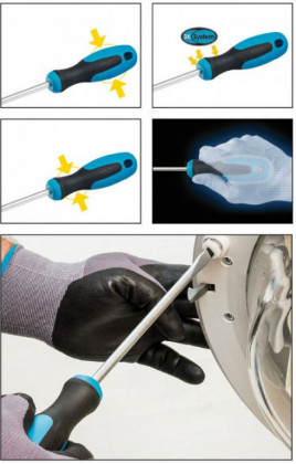 Sada PROFI šroubováků s otvorem pro zavěšení 810/6 (HA058808)