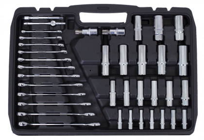 Gola sada Exclusive 1/4", 3/8" a 1/2", 215 dílů - AH12215