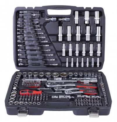 Gola sada Exclusive 1/4", 3/8" a 1/2", 215 dílů - AH12215